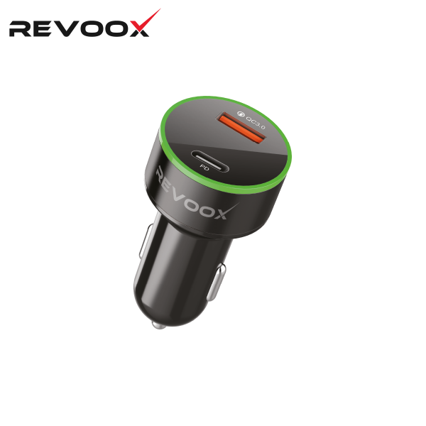 REVOOX CAR CHARGER TYPE C RCC-PC01